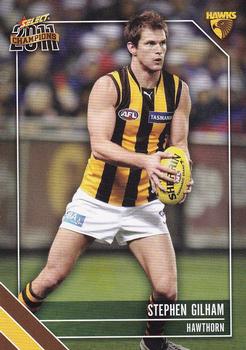 2011 Select AFL Champions #102 Stephen Gilham Front